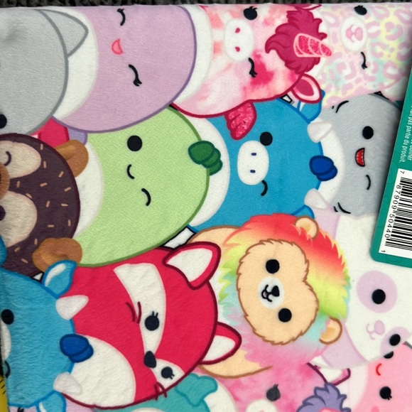 NWT Squishmallow Activity Journal with Bookmark Soft Fuzzy - Picture 8 of 8